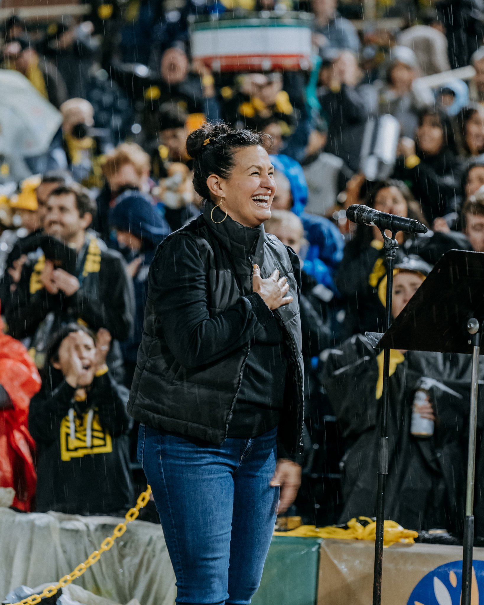National Anthem (in Spanish) at New Mexico United game